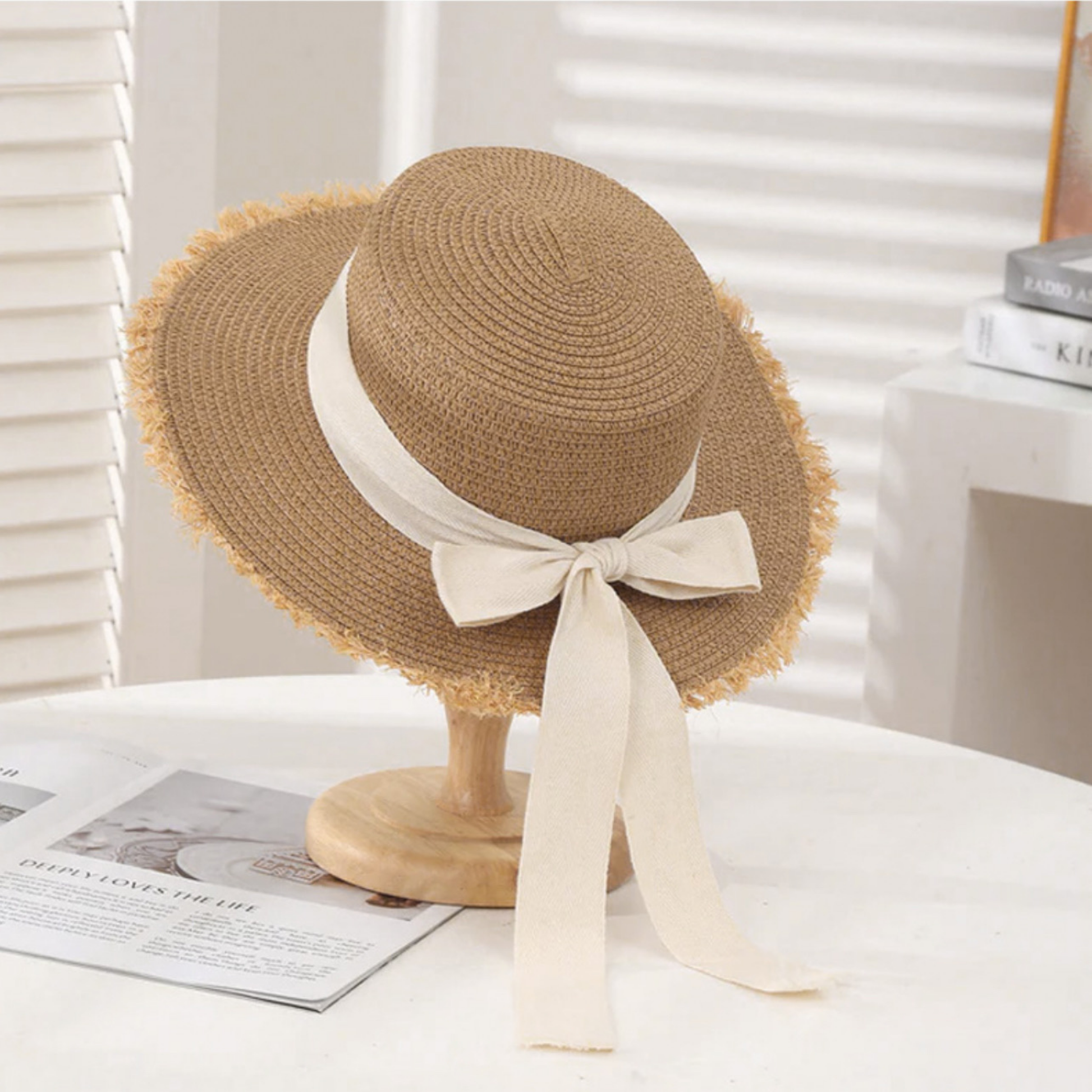 Summer Straw Hat - Kumkwat