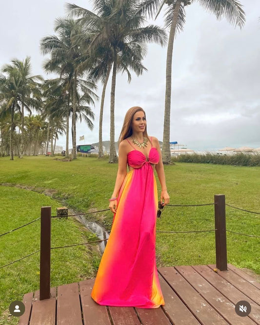 Sunset Bliss Maxi Dress